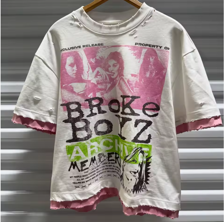 Streetwear Slicing Tee