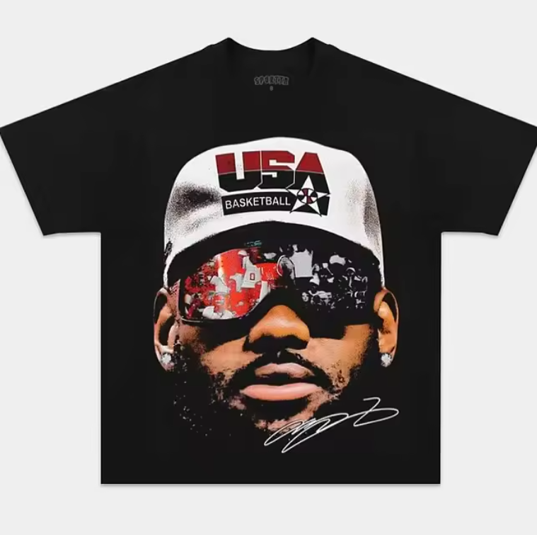 Retro BBALL Graphic Tee